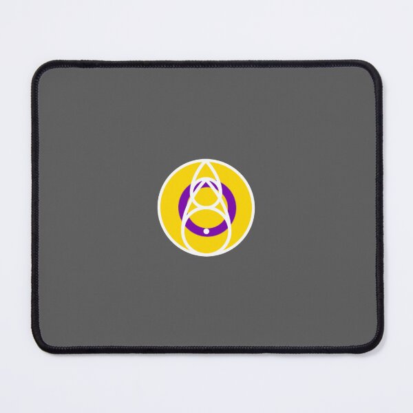 Item preview, intersex flag fire glyph owl house designed and sold by raynova24.