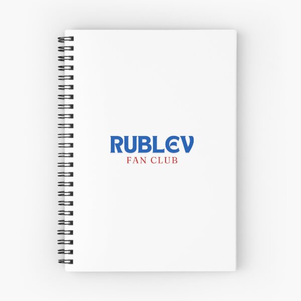 Item preview, Rublev Tennis Fan Club - Fan Tennis Players Design designed and sold by TieBreak-Tennis.