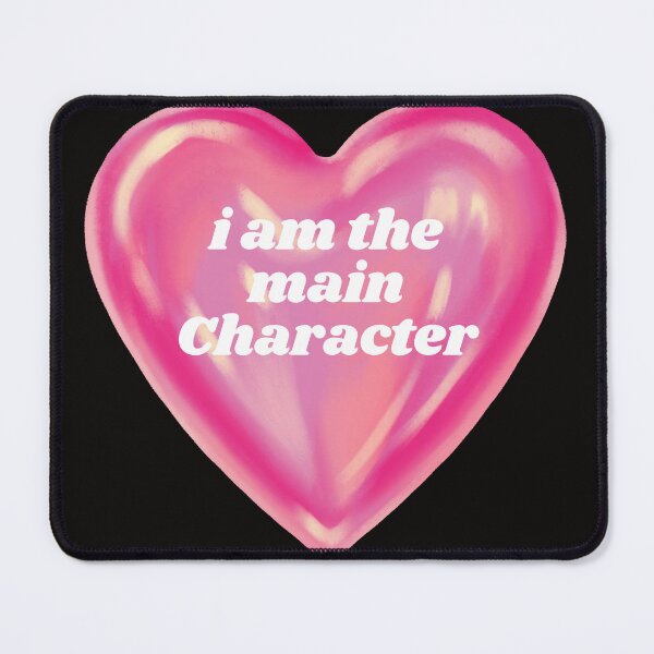 Item preview, i am the main character designed and sold by Cheerhub.