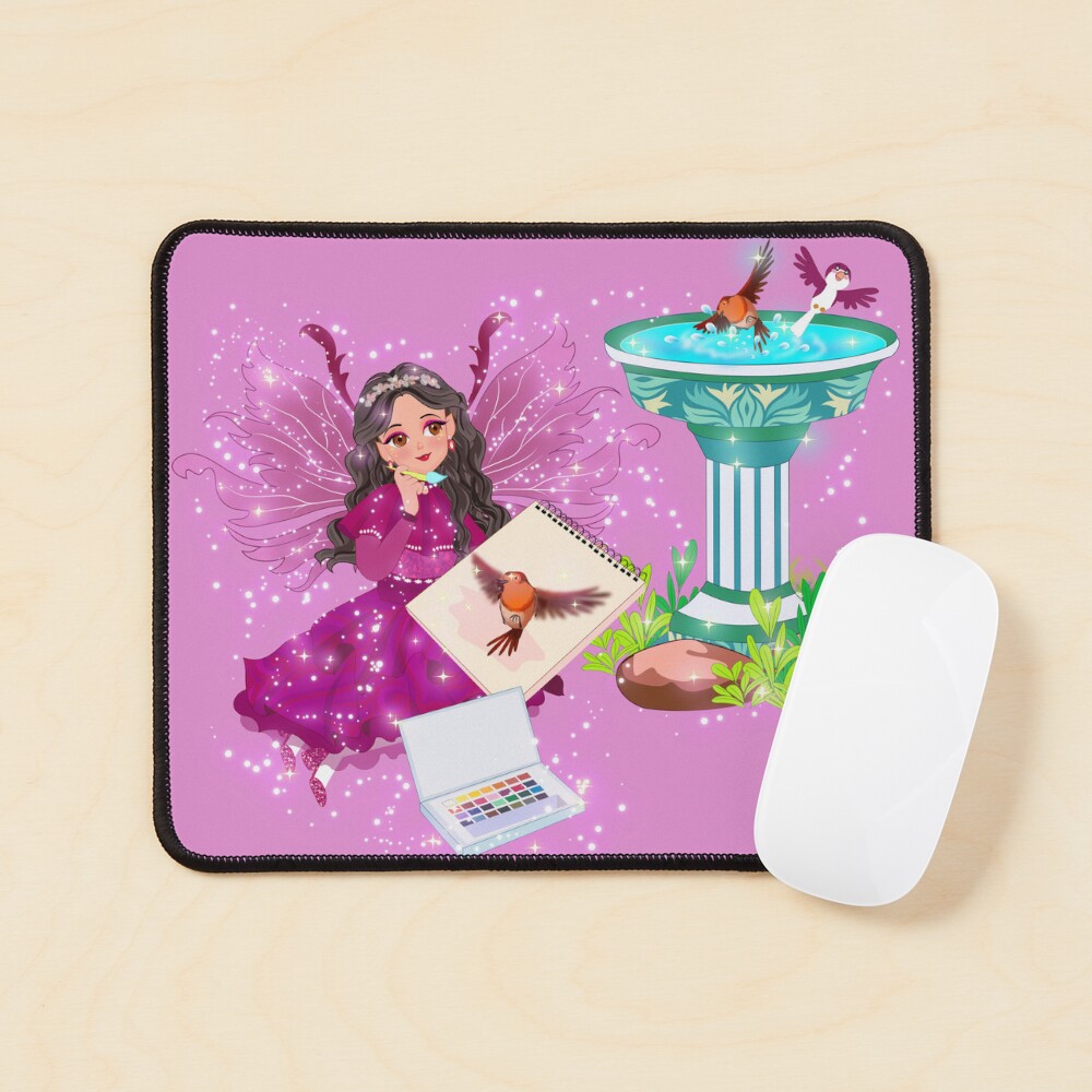 Item preview, Mouse Pad designed and sold by FairyBookClub.