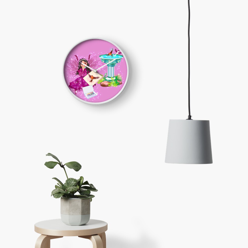 Item preview, Clock designed and sold by FairyBookClub.