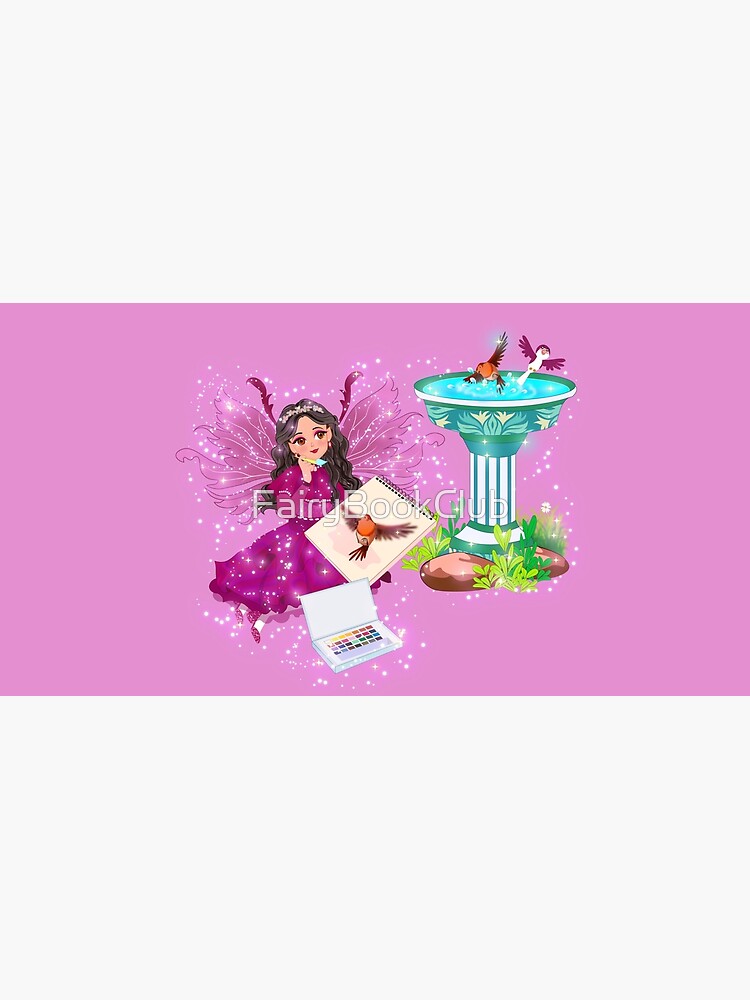 Thumbnail 5 of 5, Mouse Pad, How To Attract Your Forever Fairy To Your Fairy Garden designed and sold by FairyBookClub.