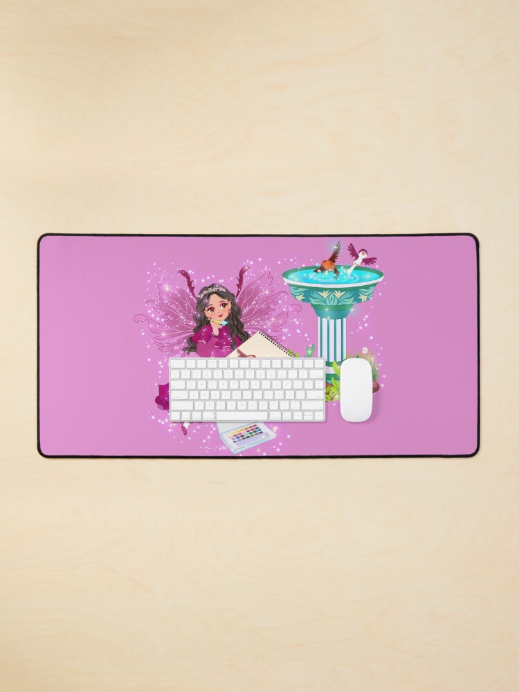 Thumbnail 1 of 5, Mouse Pad, How To Attract Your Forever Fairy To Your Fairy Garden designed and sold by FairyBookClub.
