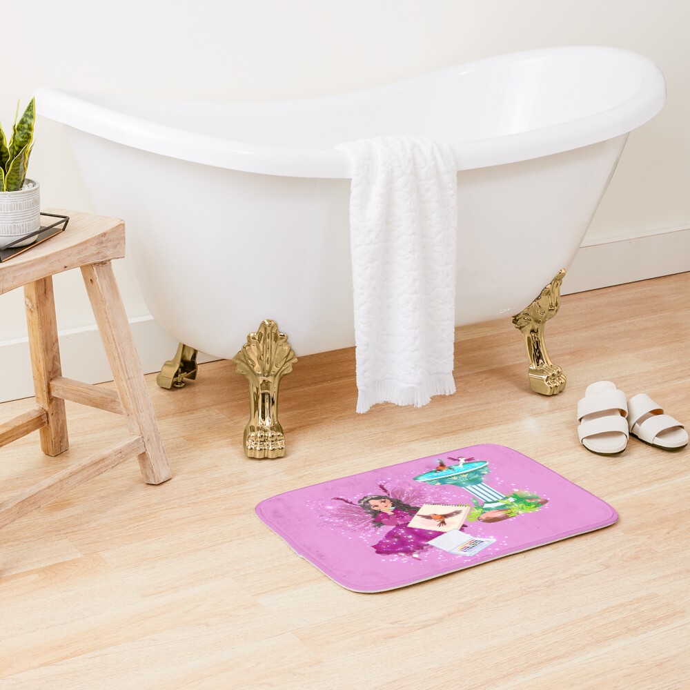 Item preview, Bath Mat designed and sold by FairyBookClub.