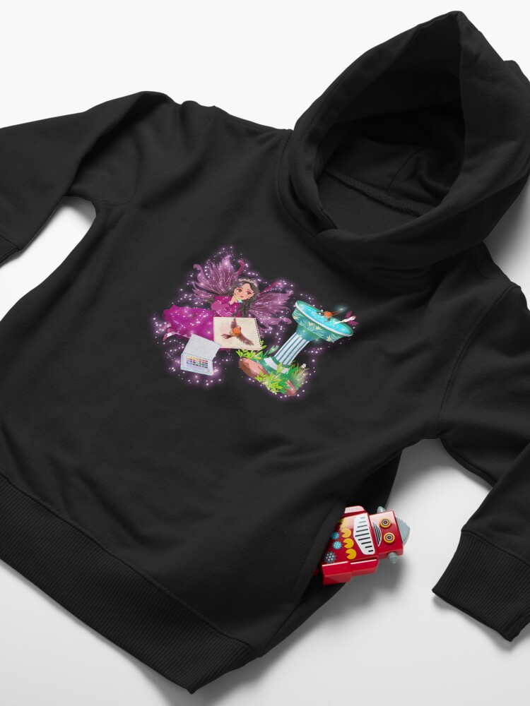 Thumbnail 4 of 5, Toddler Pullover Hoodie, How To Attract Your Forever Fairy To Your Fairy Garden designed and sold by FairyBookClub.