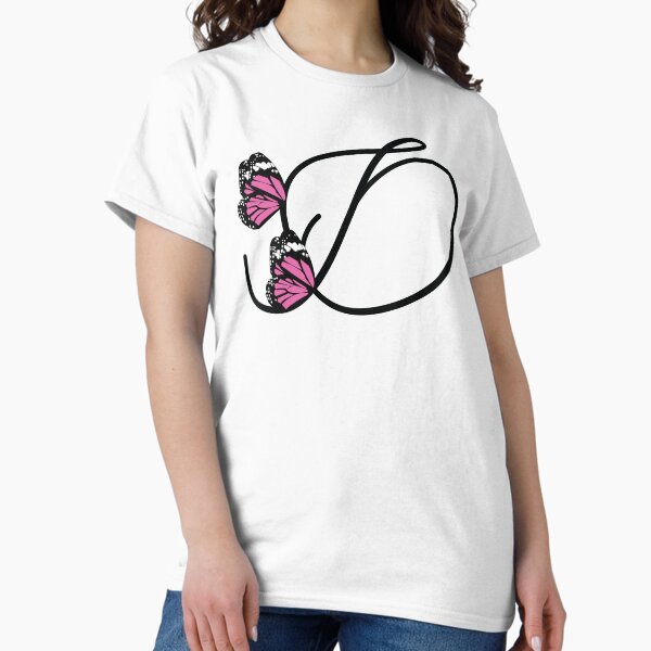 Aperçu de l'œuvre Monogramme papillon D créée et vendue par K-Graphic.