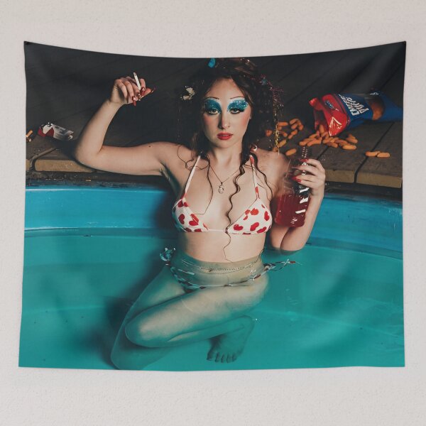 Item preview, smoking in the swimming pool designed and sold by henrywooo.