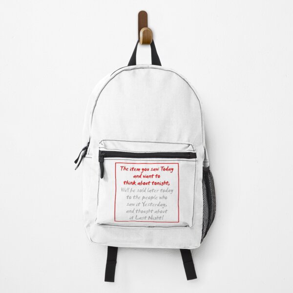 Item preview, the item you saw yesterday, and want to think about tonight designed and sold by LaughingProf.