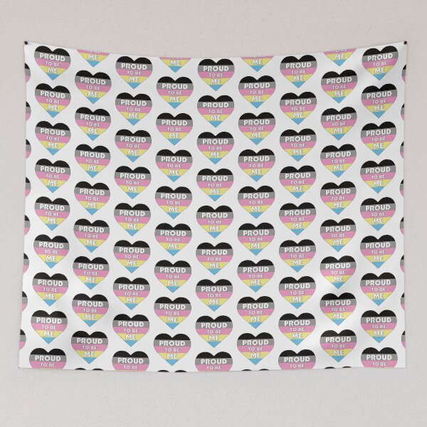 Item preview, Proud to Be Me LGBTQ+ Polygender Pride Flag Heart designed and sold by JoyfulJen.