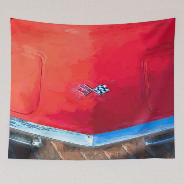 Item preview, 1971 Chevrolet Corvette C3 rojo designed and sold by RichFrancoCars.
