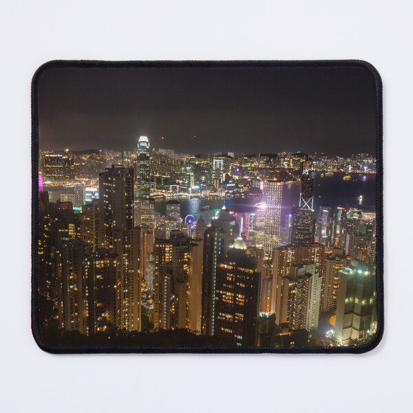Item preview, Hong Kong Victoria Peak Skyline at Night designed and sold by SafariByMarisa.