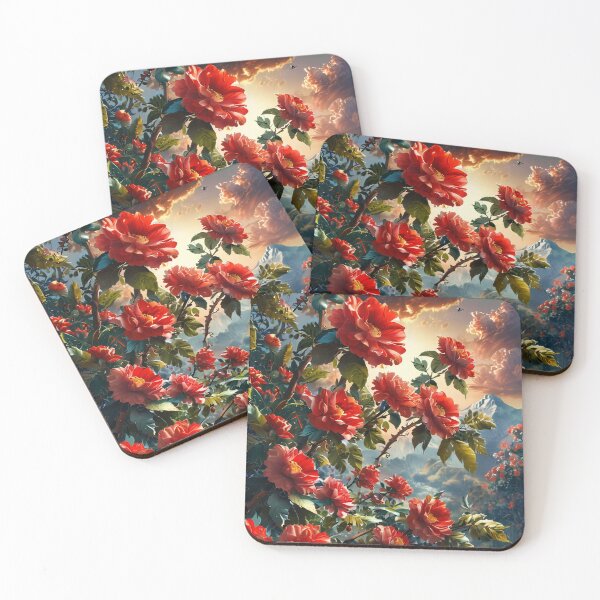 Item preview, Morning Flowers designed and sold by NerdscapeDC.