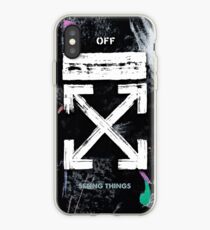 OFF WHITE Galaxy Brushed iPhone Case