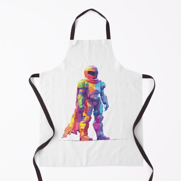 Item preview, Vibrant Space Warrior in Armor designed and sold by palmyst.