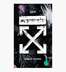 OFF WHITE Galaxy Brushed Photographic Print