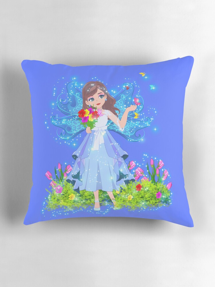 Thumbnail 3 of 4, Pillow, Get Your Forever Fairy For Your Fairy Garden designed and sold by FairyBookClub.