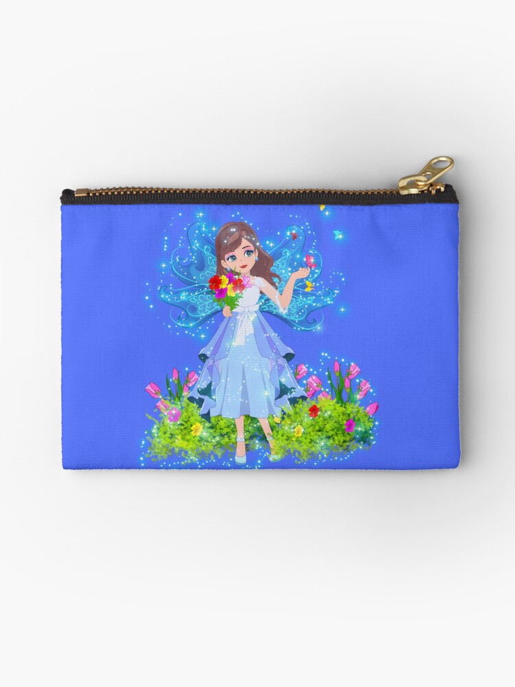 Thumbnail 1 of 4, Zipper Pouch, Get Your Forever Fairy For Your Fairy Garden designed and sold by FairyBookClub.