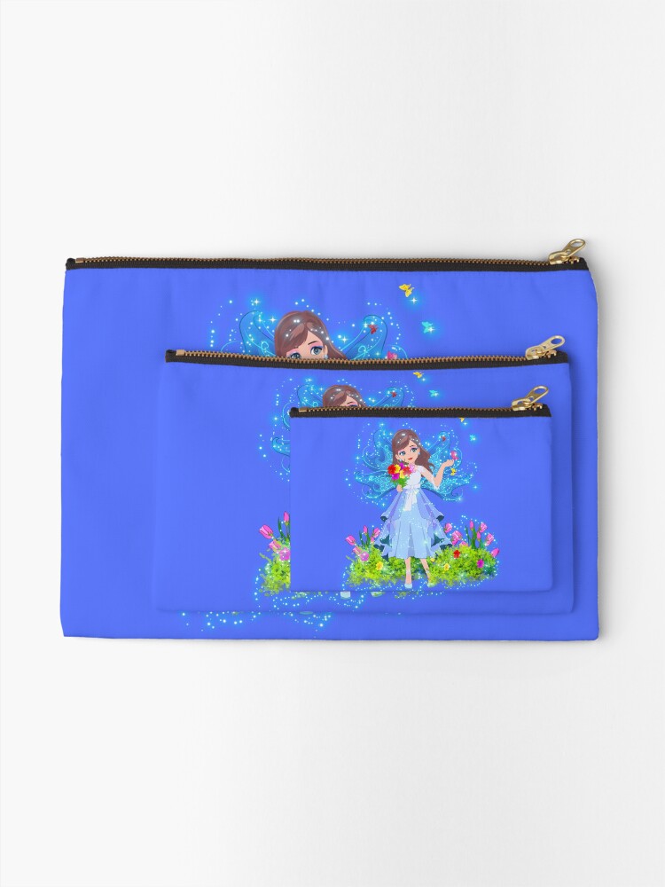 Thumbnail 2 of 4, Zipper Pouch, Get Your Forever Fairy For Your Fairy Garden designed and sold by FairyBookClub.