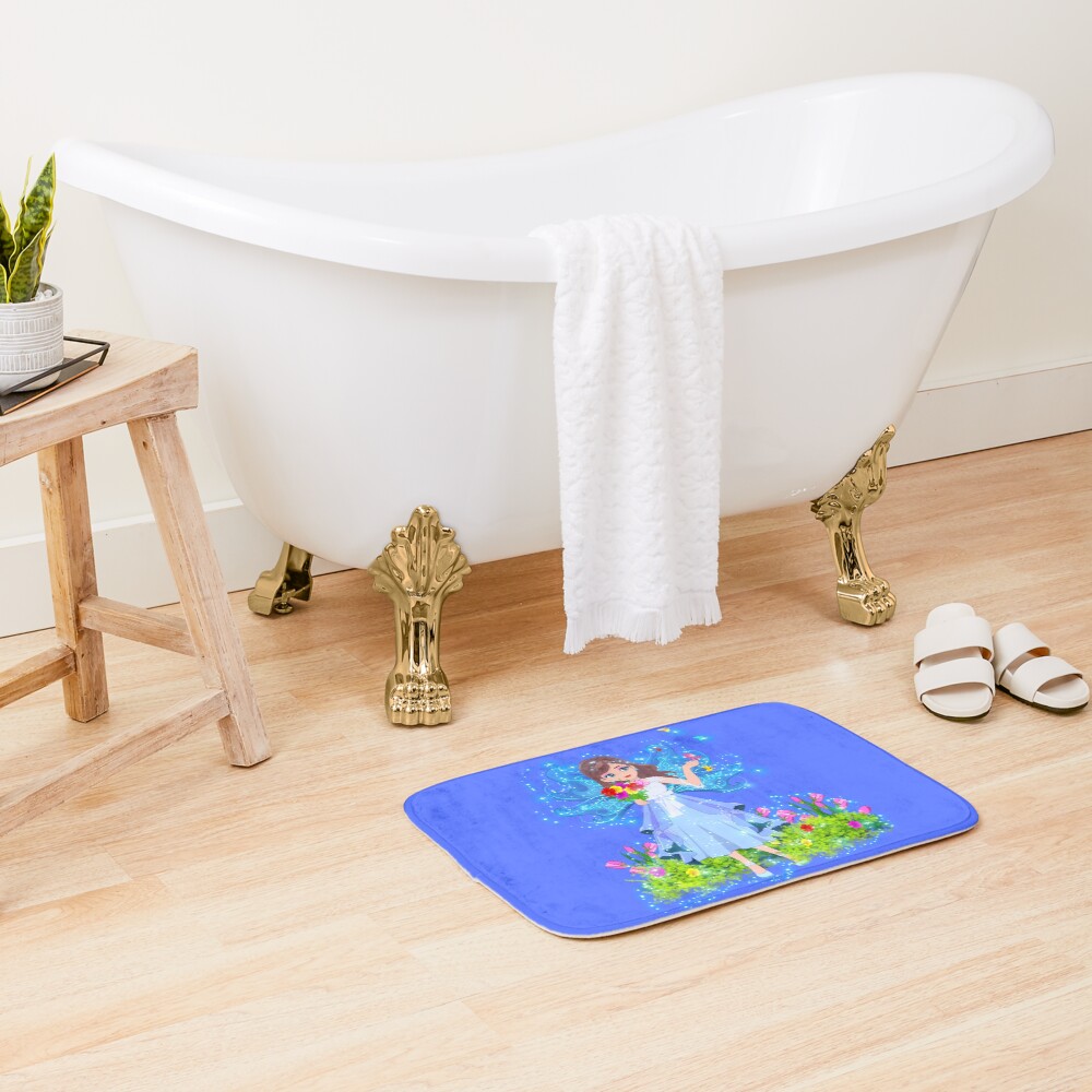 Item preview, Bath Mat designed and sold by FairyBookClub.