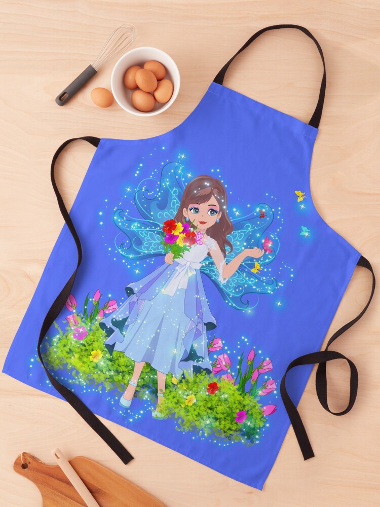 Thumbnail 1 of 6, Apron, Get Your Forever Fairy For Your Fairy Garden designed and sold by FairyBookClub.