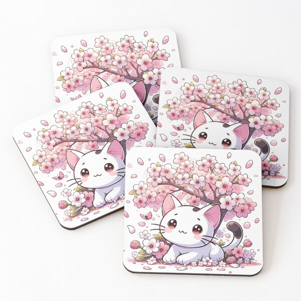 Item preview, Sakura Cat Bliss designed and sold by Chelynnslight.