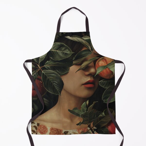 Item preview, The Bite - Portrait of a Young Woman in an Apple Orchard designed and sold by HighlyDeep.