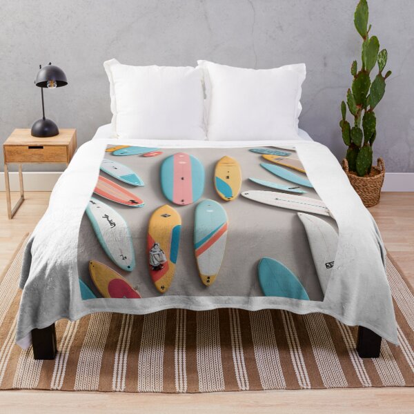 Item preview, Colorful paddle Boards on colorful minimalist summer flat lay designed and sold by icemanphotos.