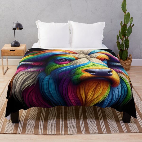 Item preview, A Colourful Stripey Buffalo designed and sold by cmphotographs.