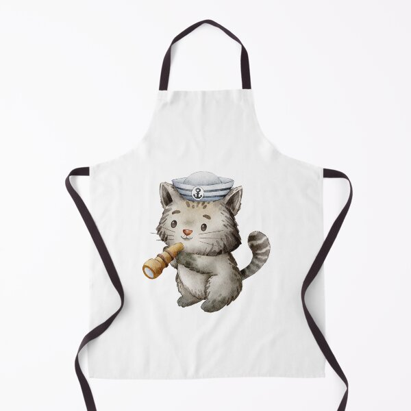 Item preview, Sailor Cat Sticker designed and sold by flowersstickers.