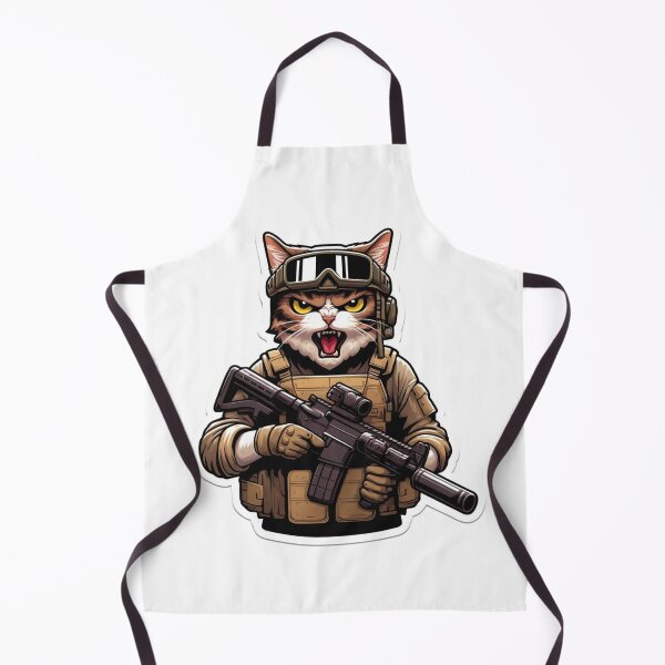 Item preview, Tactical Operator Cat in tactical gear designed and sold by BrinaandPops.