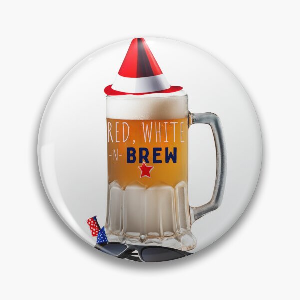 Item preview, Red, White, -N-Brew designed and sold by FitEnvy.