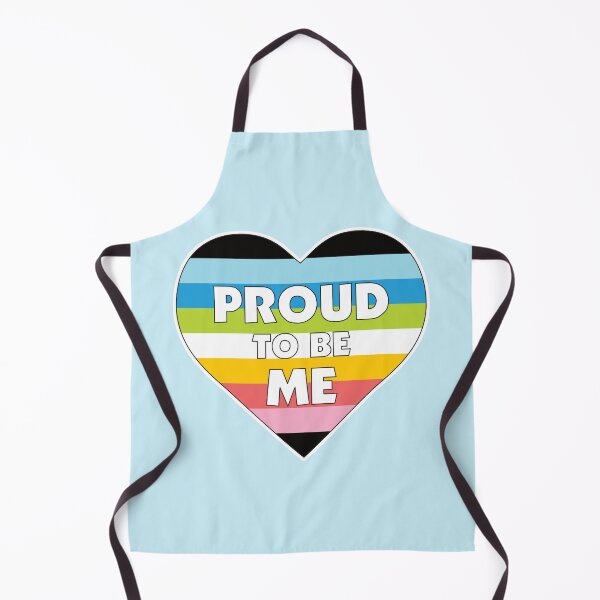 Item preview, Proud to Be Me LGBTQ+ Queer Pride Flag Heart designed and sold by JoyfulJen.