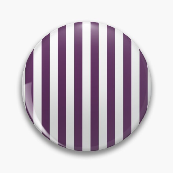 Item preview, Small  AUBERGINE PURPLE and WHITE Vertical STRIPES designed and sold by RachelMacht.