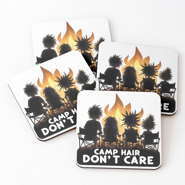 Item preview, Embrace Campfire Adventure Camp Hair Don't Care designed and sold by SportsT-Shirts.
