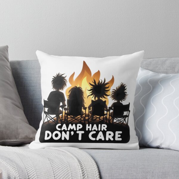 Item preview, Embrace Campfire Adventure Camp Hair Don't Care designed and sold by SportsT-Shirts.