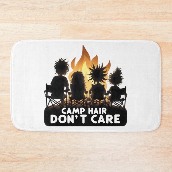 Item preview, Embrace Campfire Adventure Camp Hair Don't Care designed and sold by SportsT-Shirts.