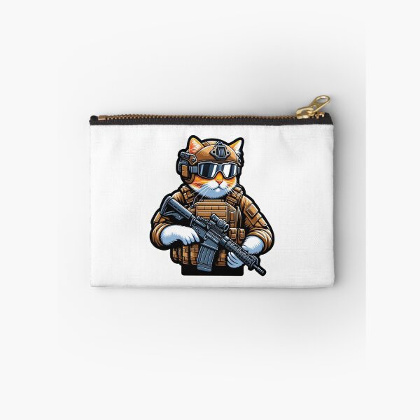 Item preview, Orange Cat Tactical Operator in tactical gear designed and sold by BrinaandPops.