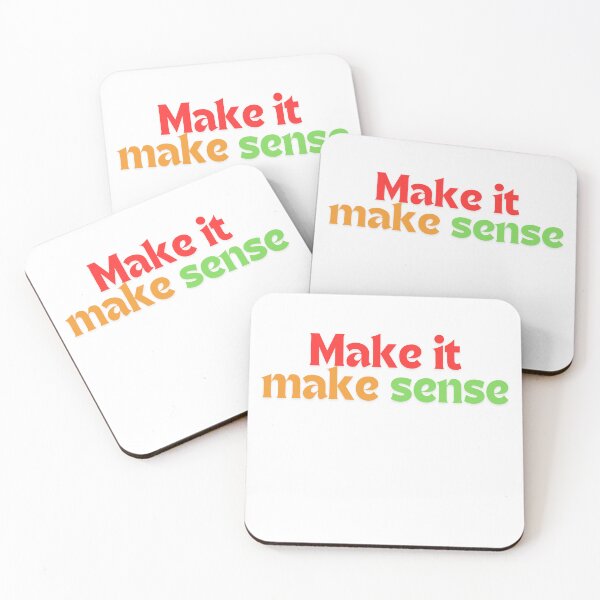 Item preview, Make it make sense designed and sold by ladylalitafanta.