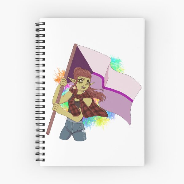 Item preview, Lae'zel Pride Art Demisexual Flag! designed and sold by ASweetLoveSong.