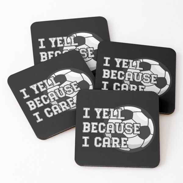 Item preview, I Yell Because I Care - Soccer designed and sold by sekrecja.
