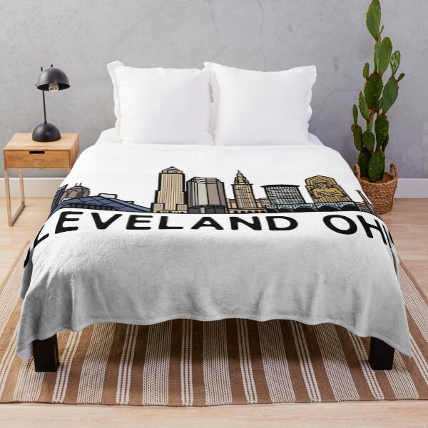 Item preview, Cleveland Ohio Skyline designed and sold by fiberandgloss.