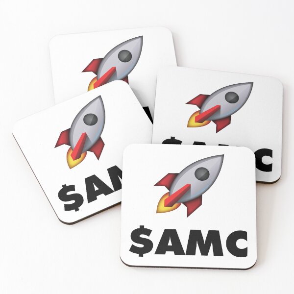 Item preview, $AMC TO THE MOON! designed and sold by DividedKingdom.