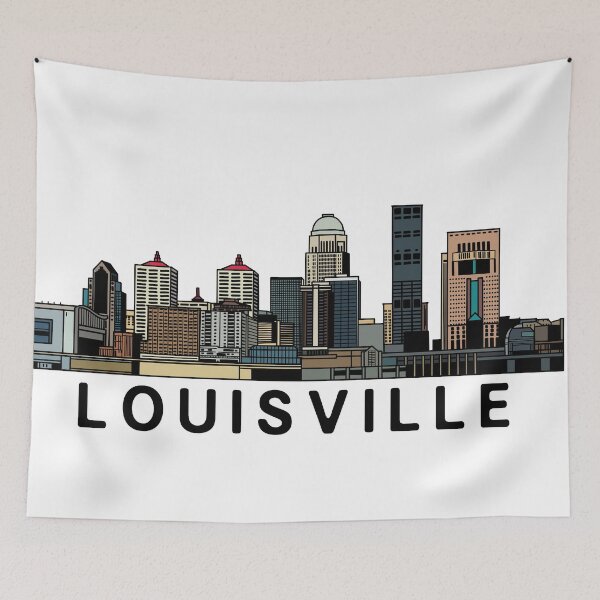 Item preview, Louisville Skyline  designed and sold by fiberandgloss.