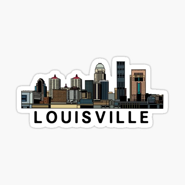 Louisville Skyline Sticker