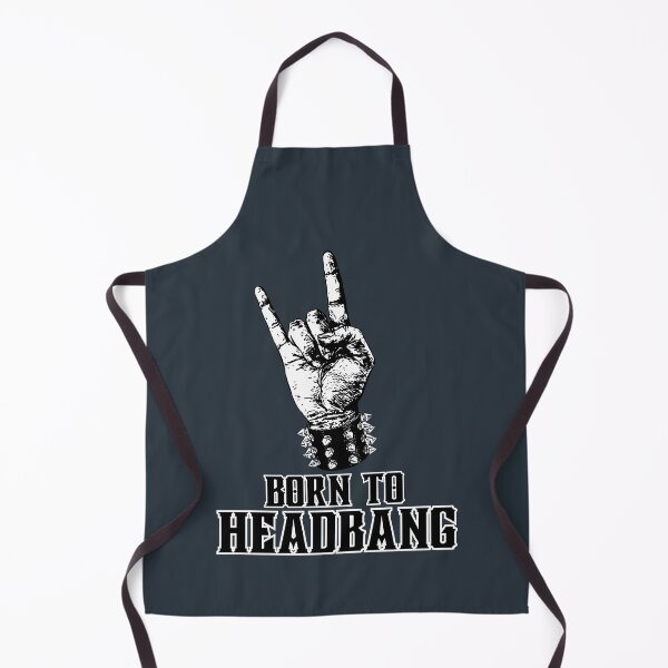 Item preview, Born to Headbang, Rock and Roll Hand Gesture designed and sold by impressionofmel.
