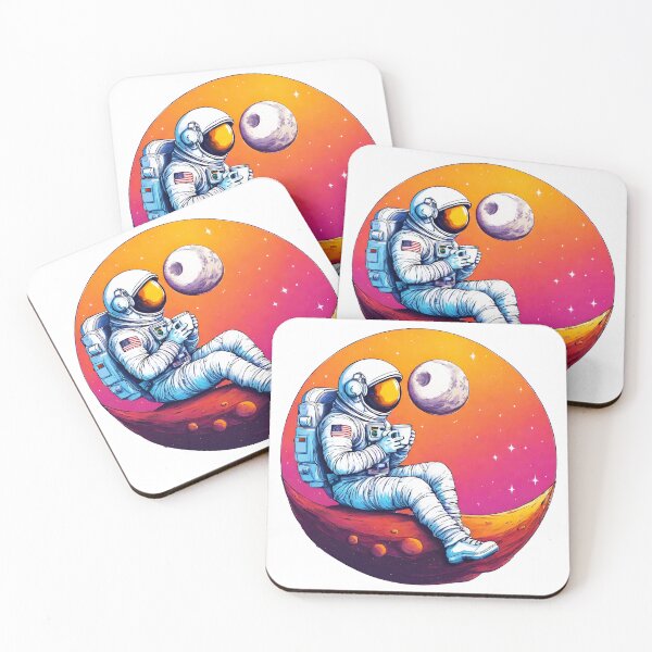 Item preview, Cosmic Coffee Break Astronaut in Space 3 designed and sold by Tom-Johnson.