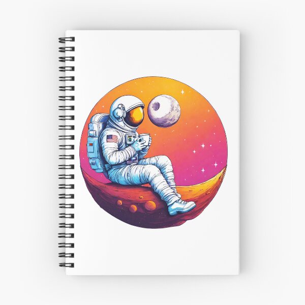 Item preview, Cosmic Coffee Break Astronaut in Space 3 designed and sold by Tom-Johnson.