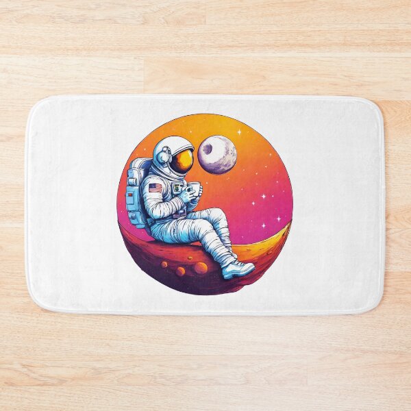 Item preview, Cosmic Coffee Break Astronaut in Space 3 designed and sold by Tom-Johnson.
