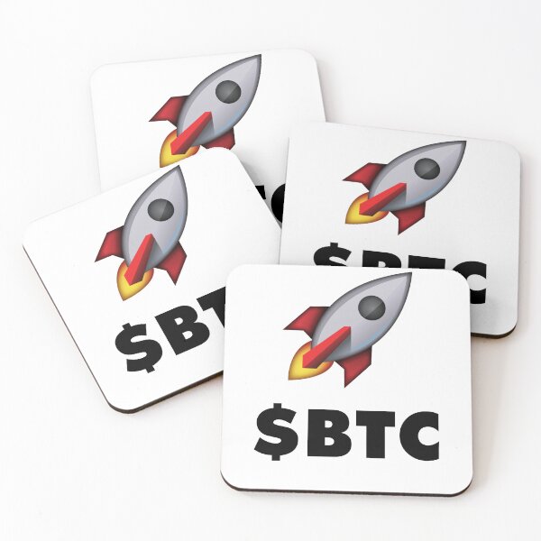 Item preview, $BTC TO THE MOON! designed and sold by DividedKingdom.