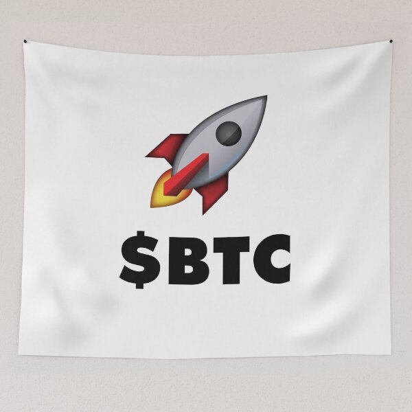 Item preview, $BTC A LA LUNA! designed and sold by DividedKingdom.